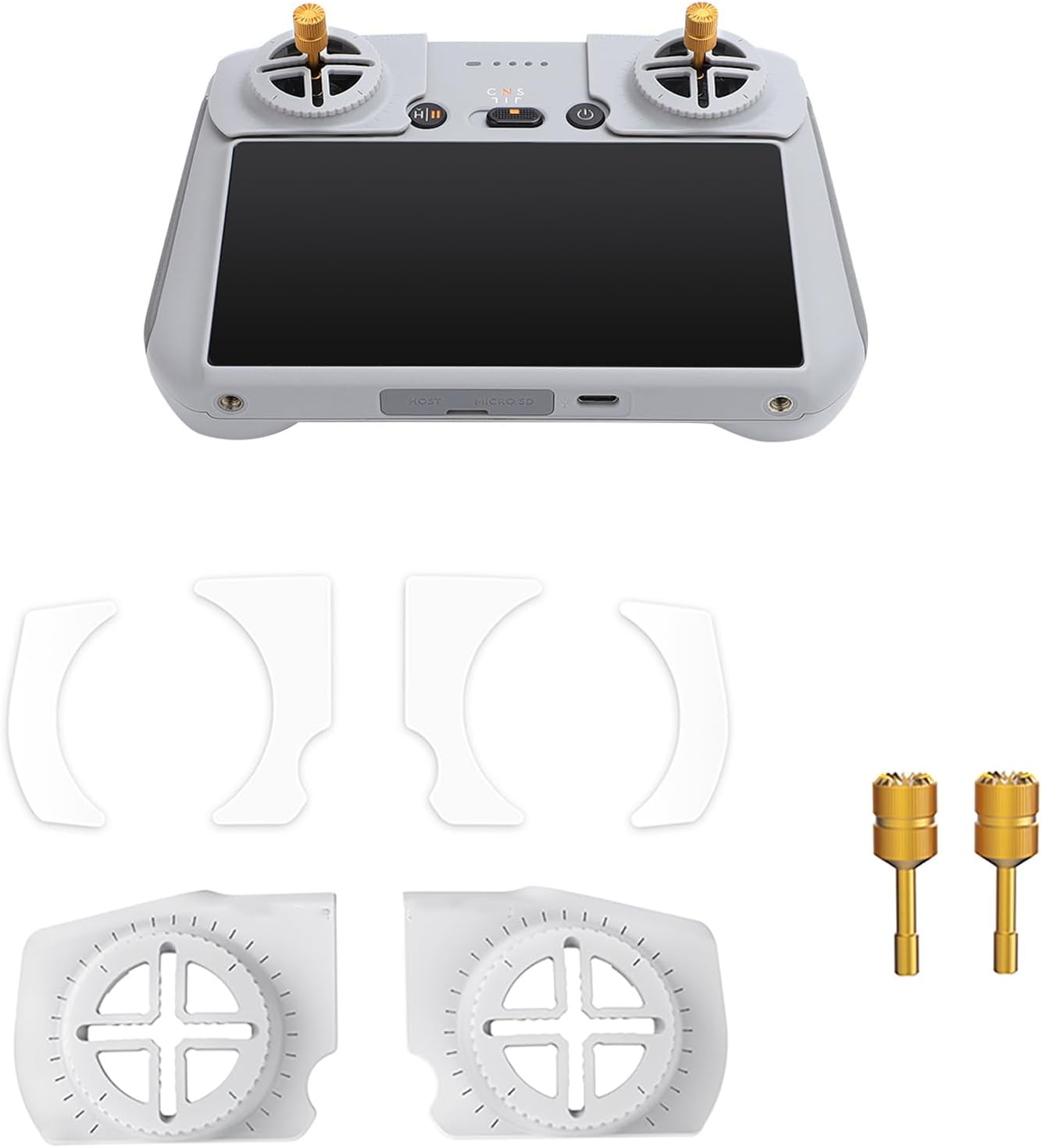 Remote Controller Extension Joystick Stick Rocker Speed Control Stabilizer Holder Compatible For DJI Mini 3 Pro/Air 3 for DJI RC 2/RC Controller