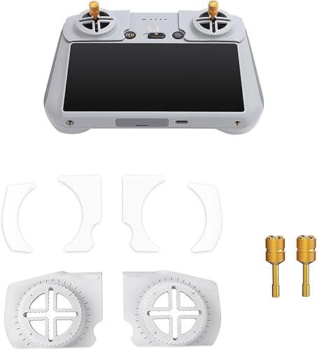 Miniatura 9 de Extensión del mando a distancia Joystick Stick Rocker Control de velocidad estabilizador titular compatible con DJI Mini 3 ProAir 3 para DJI RC 2RC