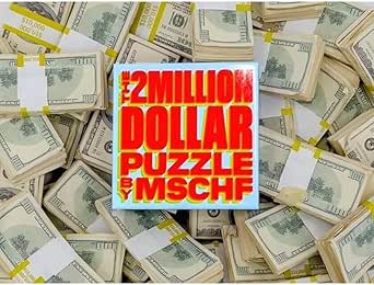 The Two Million Dollar Puzzle by MSCHF - 500 Piece Jigsaw Puzzle for Adults, Last Day to Redeem 2/28/2024, Everyone is a Winner from $1 to $1 Million Dollars, Great Gift, Fun Family Activity