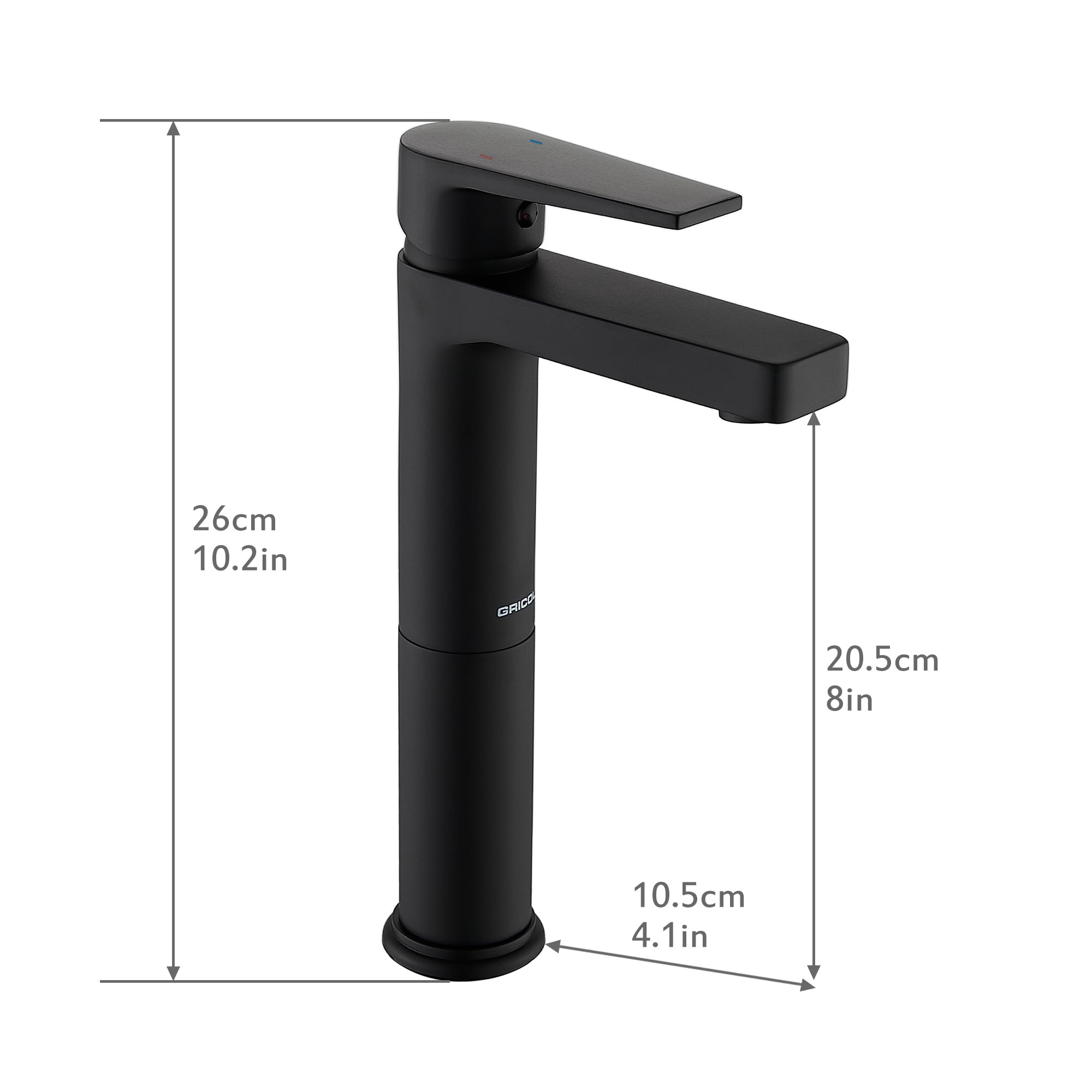Plugstore - Kraan Badkamer Wastafel Massief Messing Mengkraan Eén