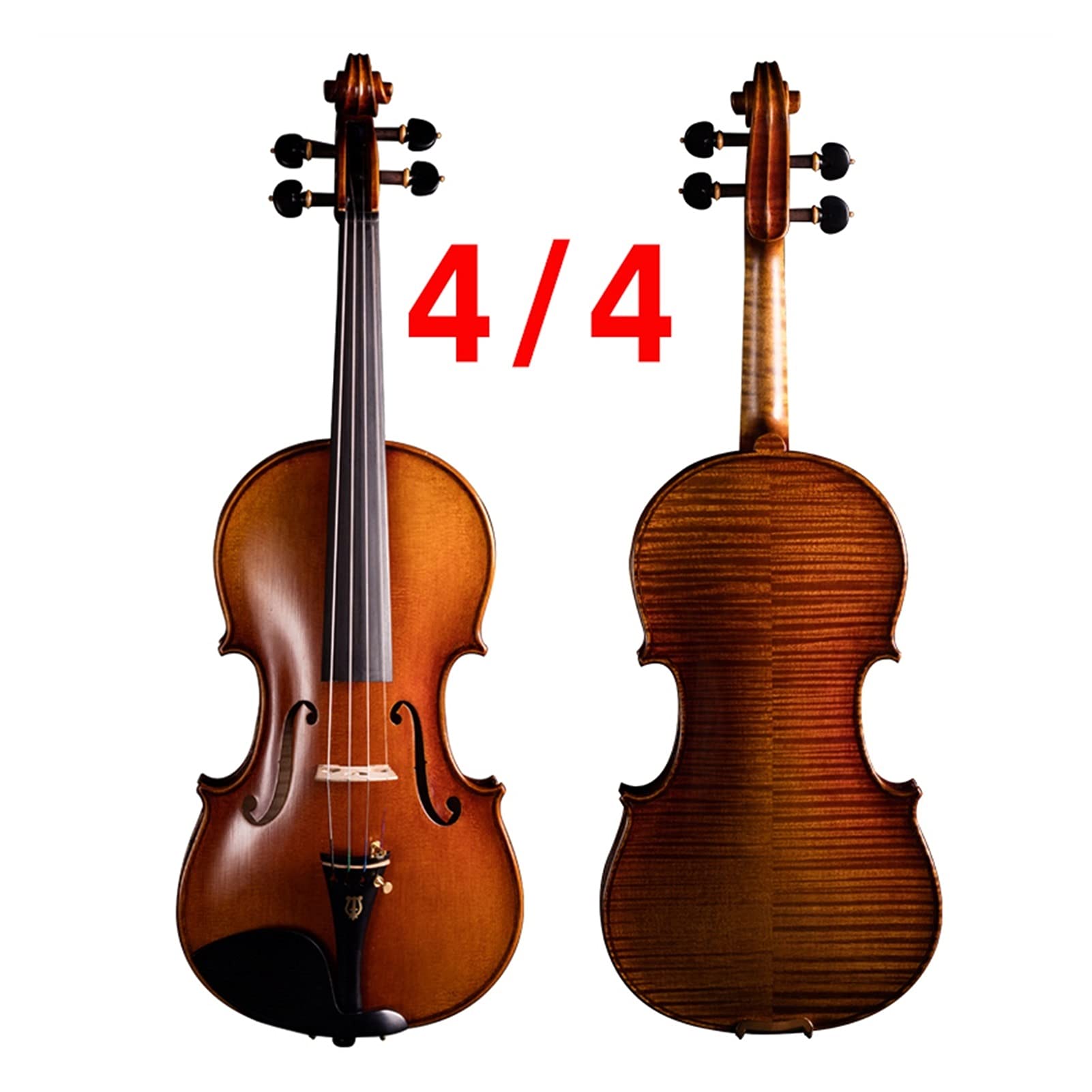 Violino Fatto A Mano Italiano Professionale Classico Che Gioca Per Bambini 4/4 Violino violino principianti(4/4 Italy dark)
