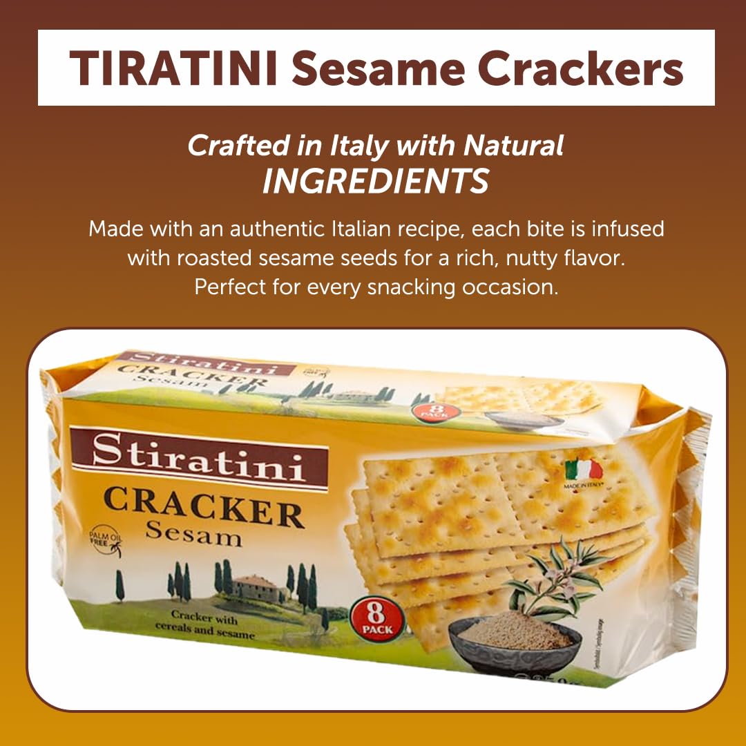 CRACKERS WITH SESAME