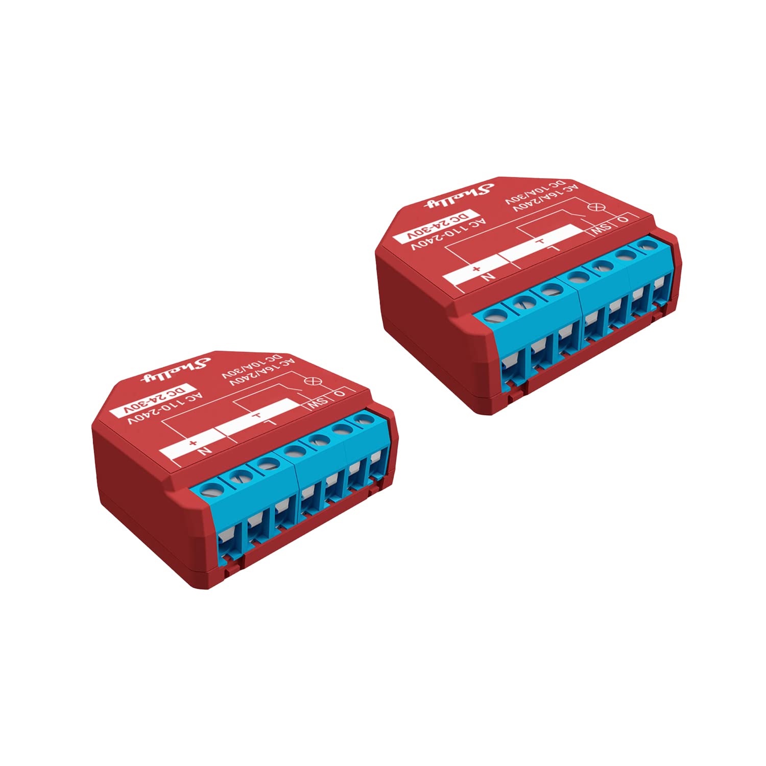 ShellyPlus 1 PM Pack of 2