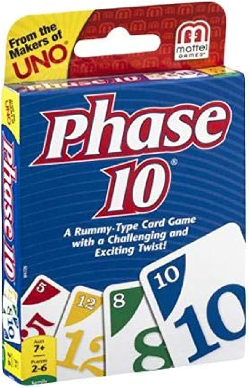 Mattel phase 10 w4729 card game Buy Online at Best Price in Egypt