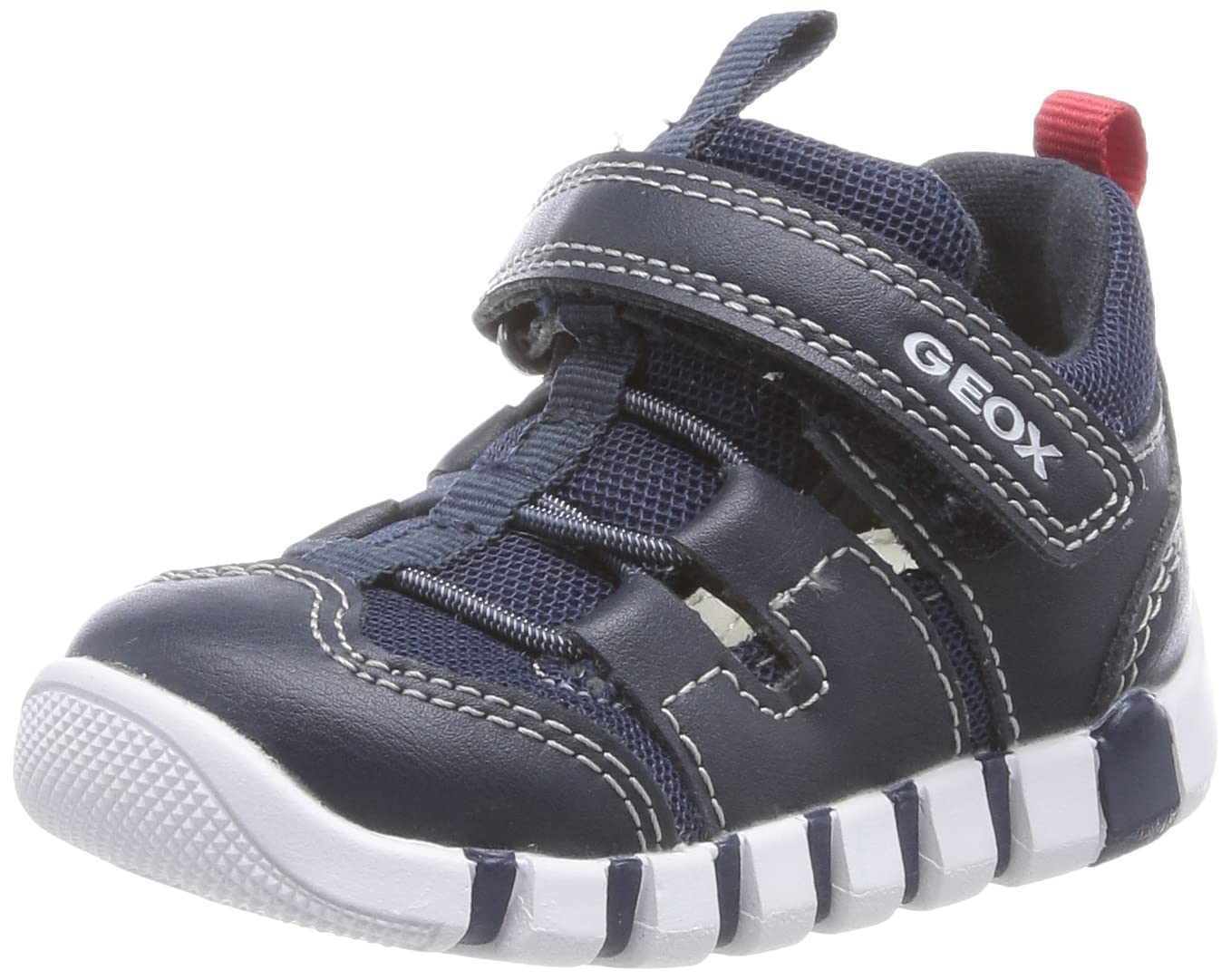 Geox Boys' B Iupidoo Boy First Walker Shoe, Navy, 3.5 UK