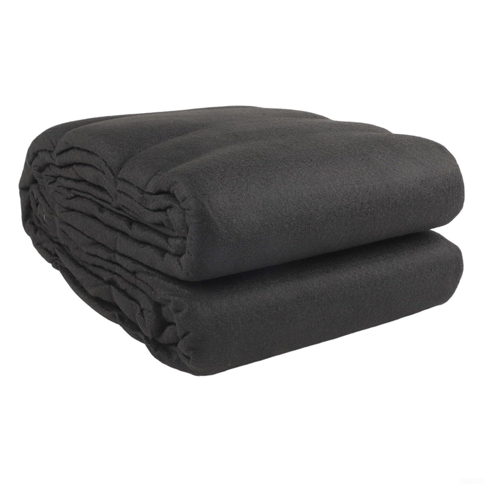 Tapis de protection rond en feutre absorbant l'eau et l'huile pour piscine, spa, jardin, activités de plein air, matériau géotextile recyclé (4 m)