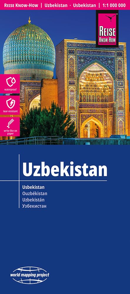 Uzbekistan (1:1,000,000) : World Mapping Project