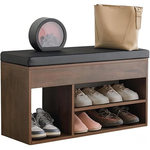 Bonita Shoe Rack with Cushion 80L