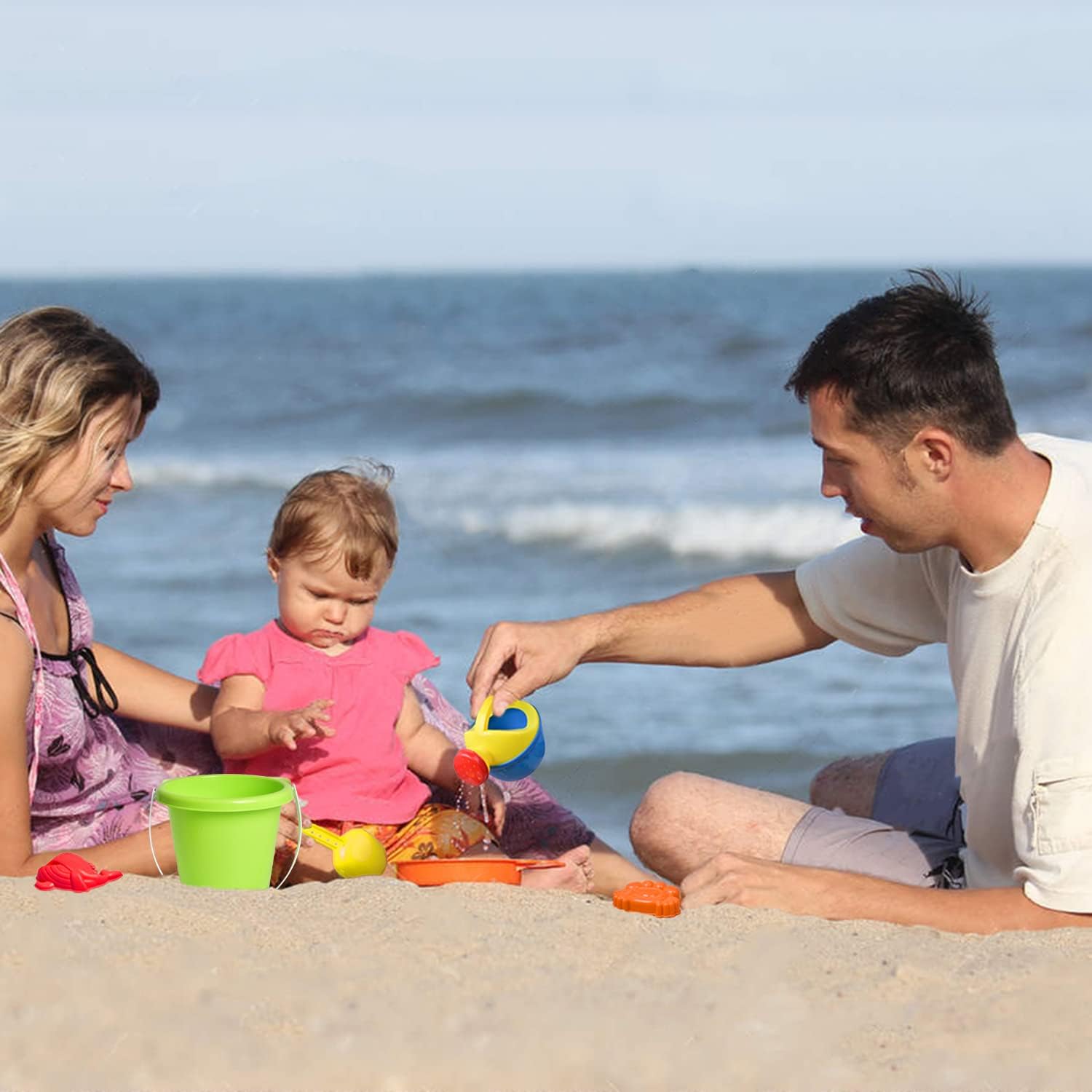 19-teiliges Strand-Sandspielzeug-Set für Kinder, Sandkastenspielzeug, Strandmuscheln, Strand- und Strandspielzeug, Sandbox-Spielzeug für Kinder