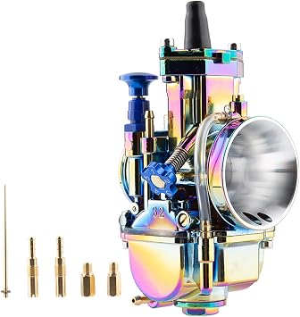 PWK 32MM Carburetor High Performance 2-Stroke 4-Stroke Engine Carb for 125cc-200cc Dirt Pit Bike Mini Bike Motocross ATV Scooter