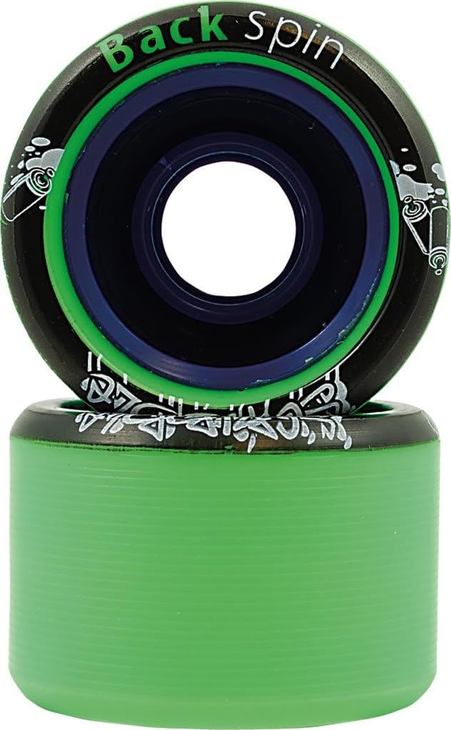 Vanilla Backspin Scribble Skate Wheels 91A Vanilla Quad