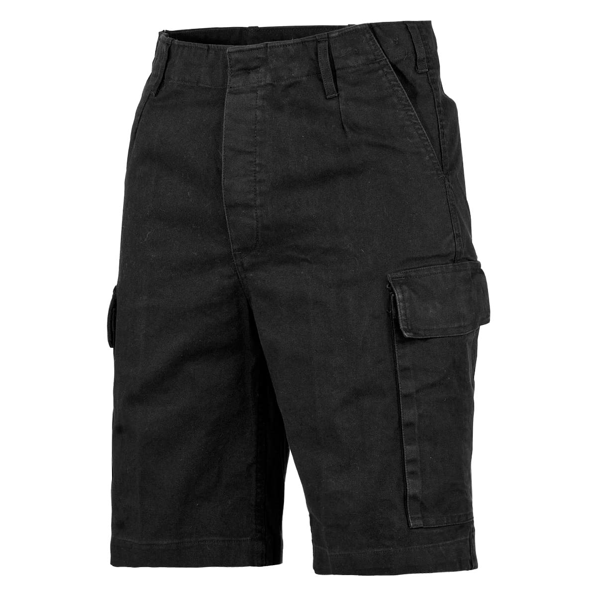 MFH BW Men's Bermuda Moleskin Black Stonewashed Size 4XL