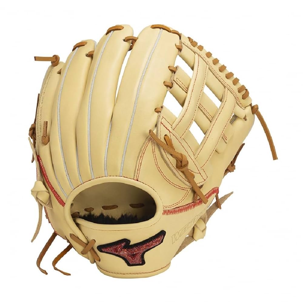【美品】MIZUNO WILLDRIVE RED U-Plus 軟式 グローブ 野球,グラブ・ミット,軟式,内野手用のミズノ mizuno 野球 軟式