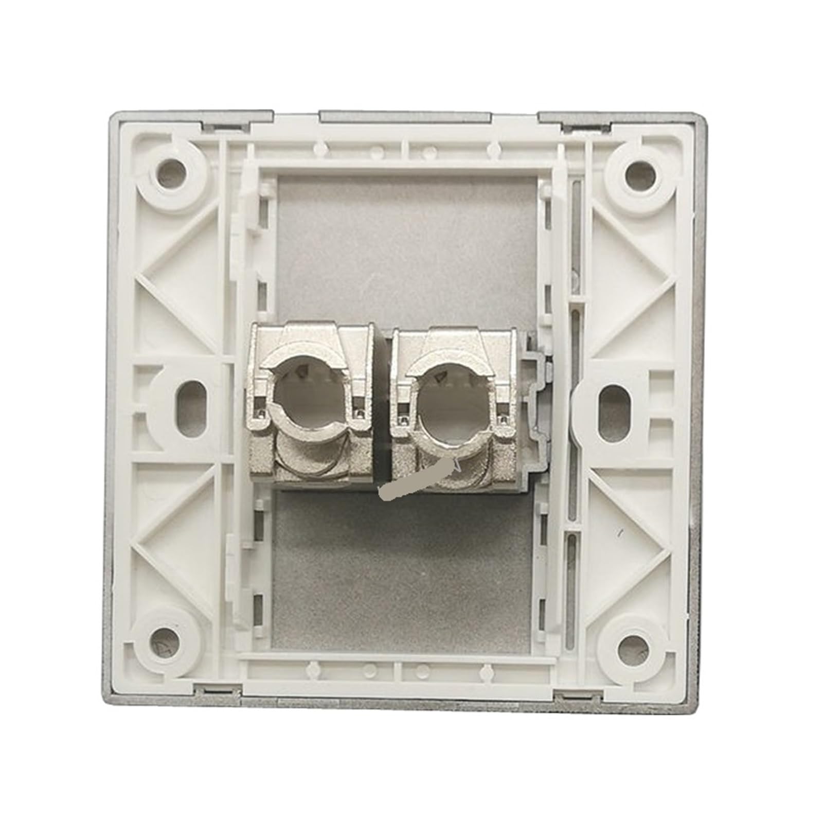 Prise murale double LAN RJ45 CAT7 CAT6A (noire) Connecteur Gigabit Ethernet 10 Go(CAT7)