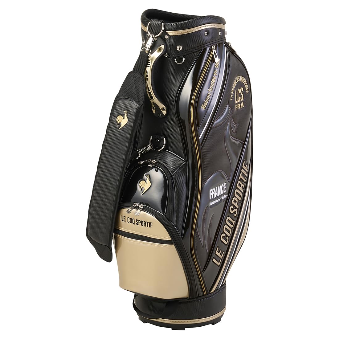 【新品】ルコックスポルティフ キャディバッグ LG4FCB10M WHNV Amazon | le coq sportif ルコック スポルティフ ゴルフ