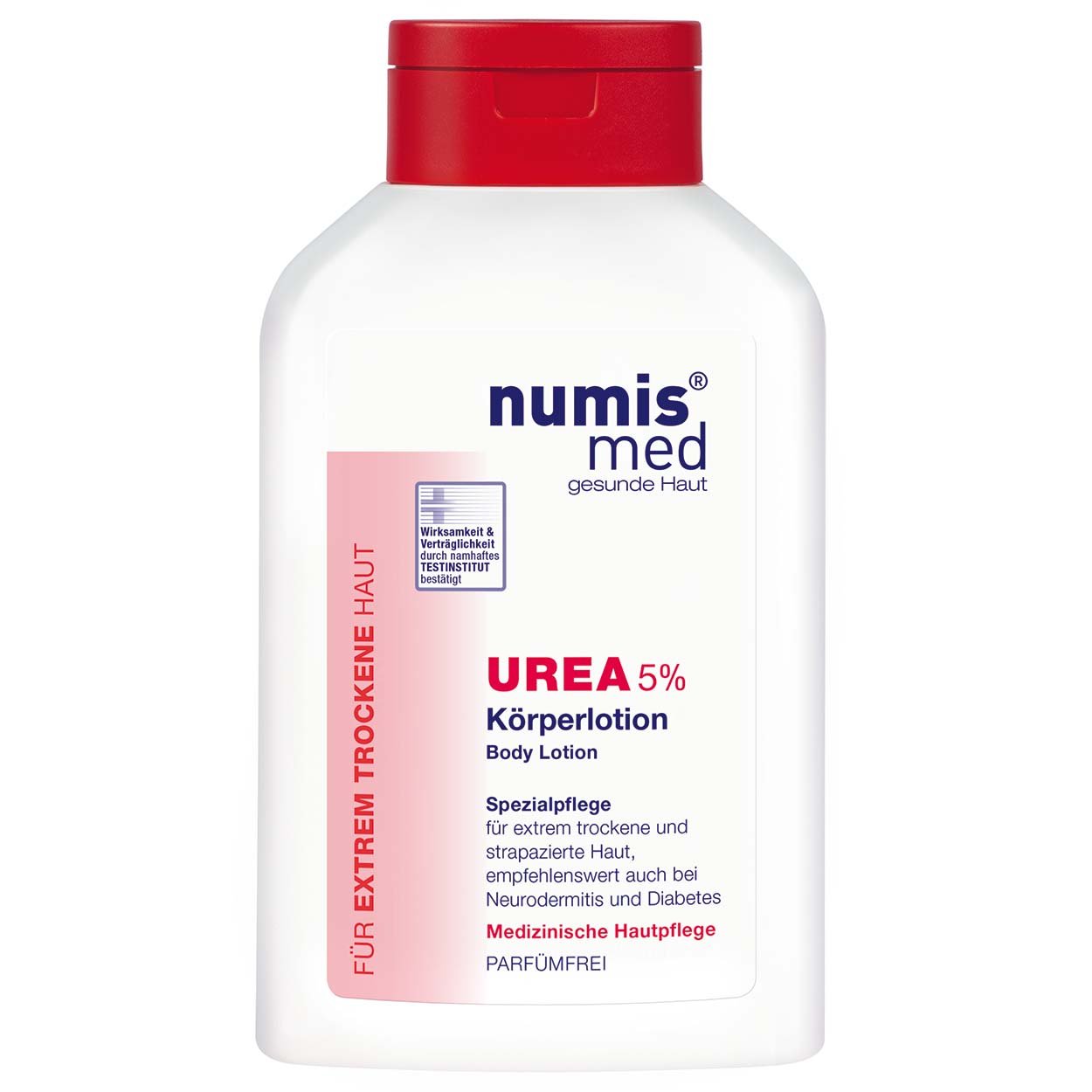 numis med Balsam do ciała z 5% mocznikiem – kojący balsam do ciała do bardzo suchej, skłonnej do swędzenia skóry – wegańska pielęgnacja skóry bez silikonów, parabenów i olejów mineralnych – balsam 6