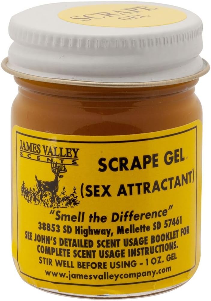 James Valley Gel Scents, Scrape Gel 1 oz., SCRPGBLS