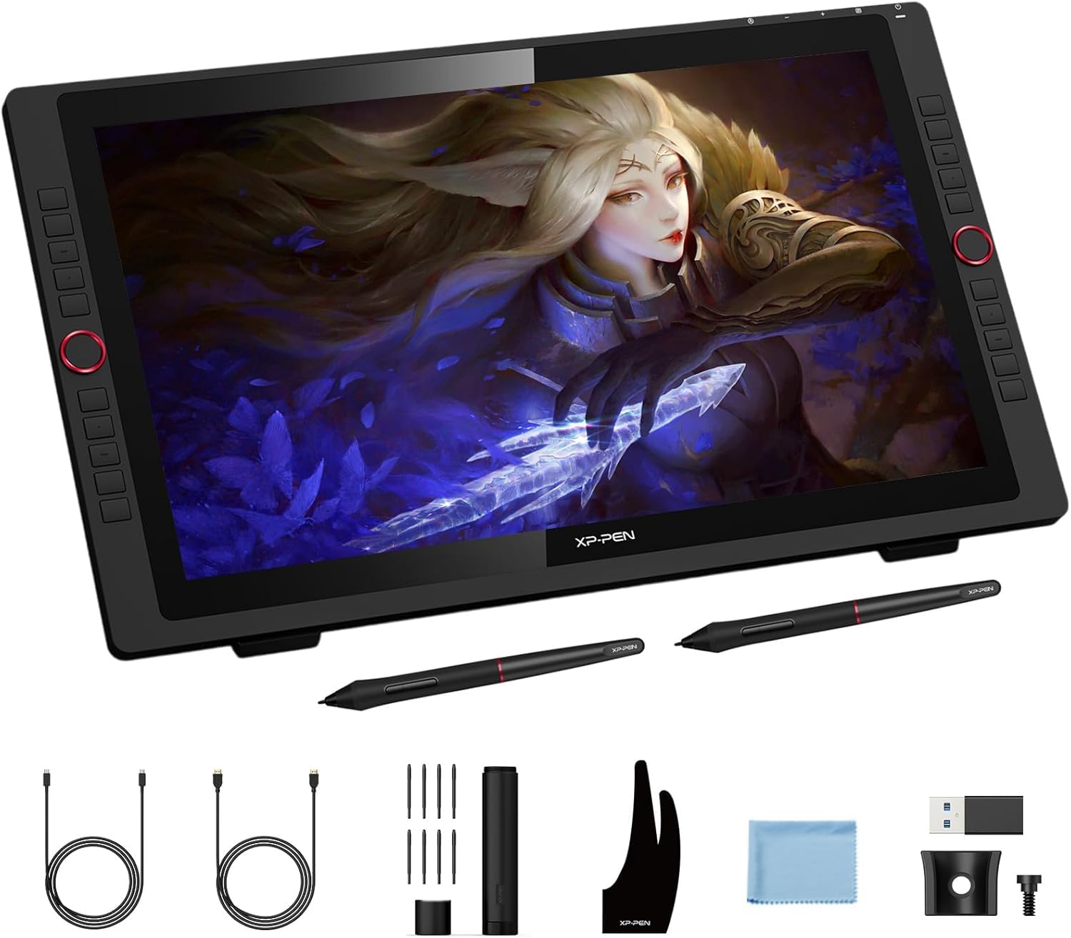 Amazon.co.jp: XPPen Artist24 Pro 液タブ 23.8型 2K QHD 液晶ペン