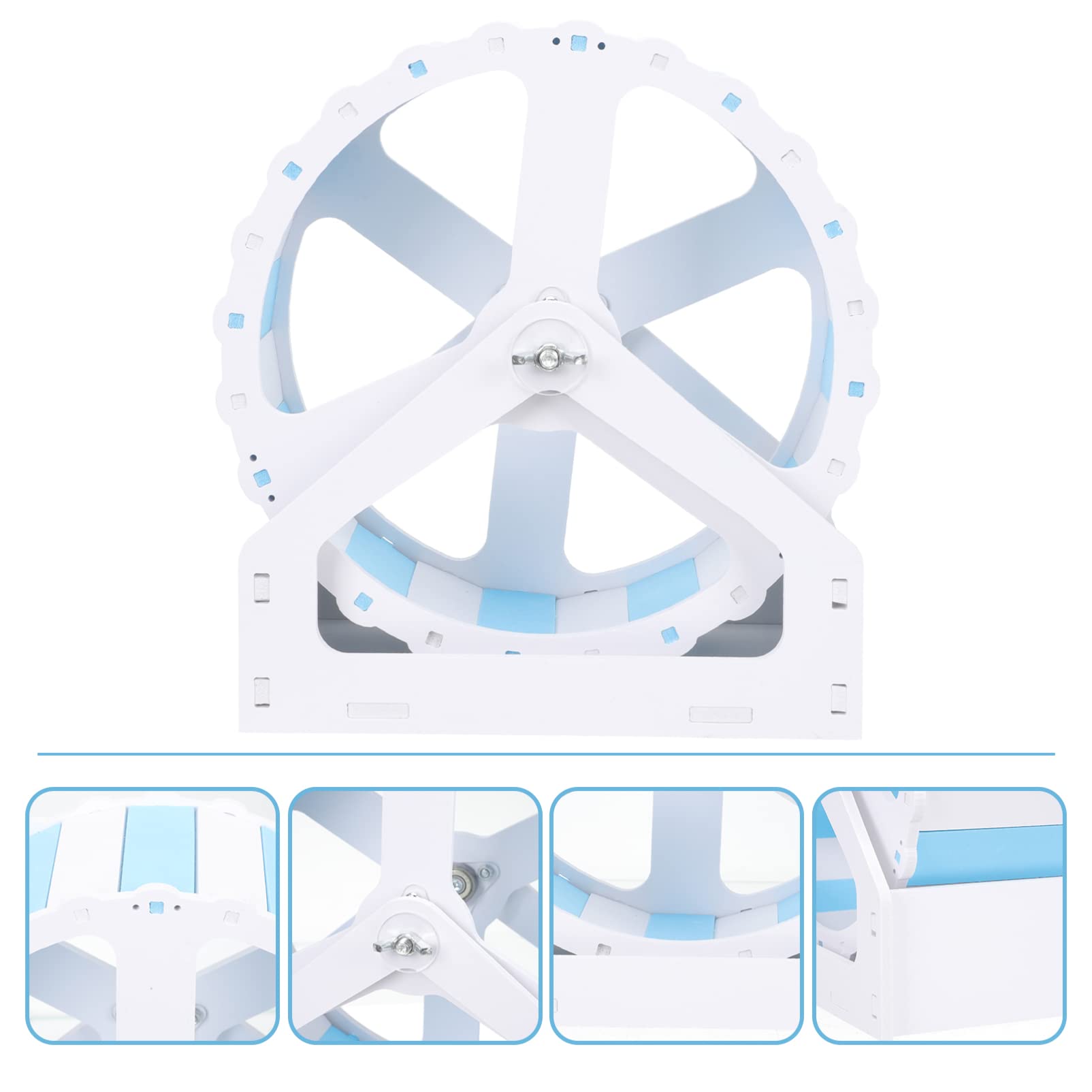 Levemolo Small Fitness Quiet Running Wheel for Hamsters Gerbils Chinchillas Exercise Accessory