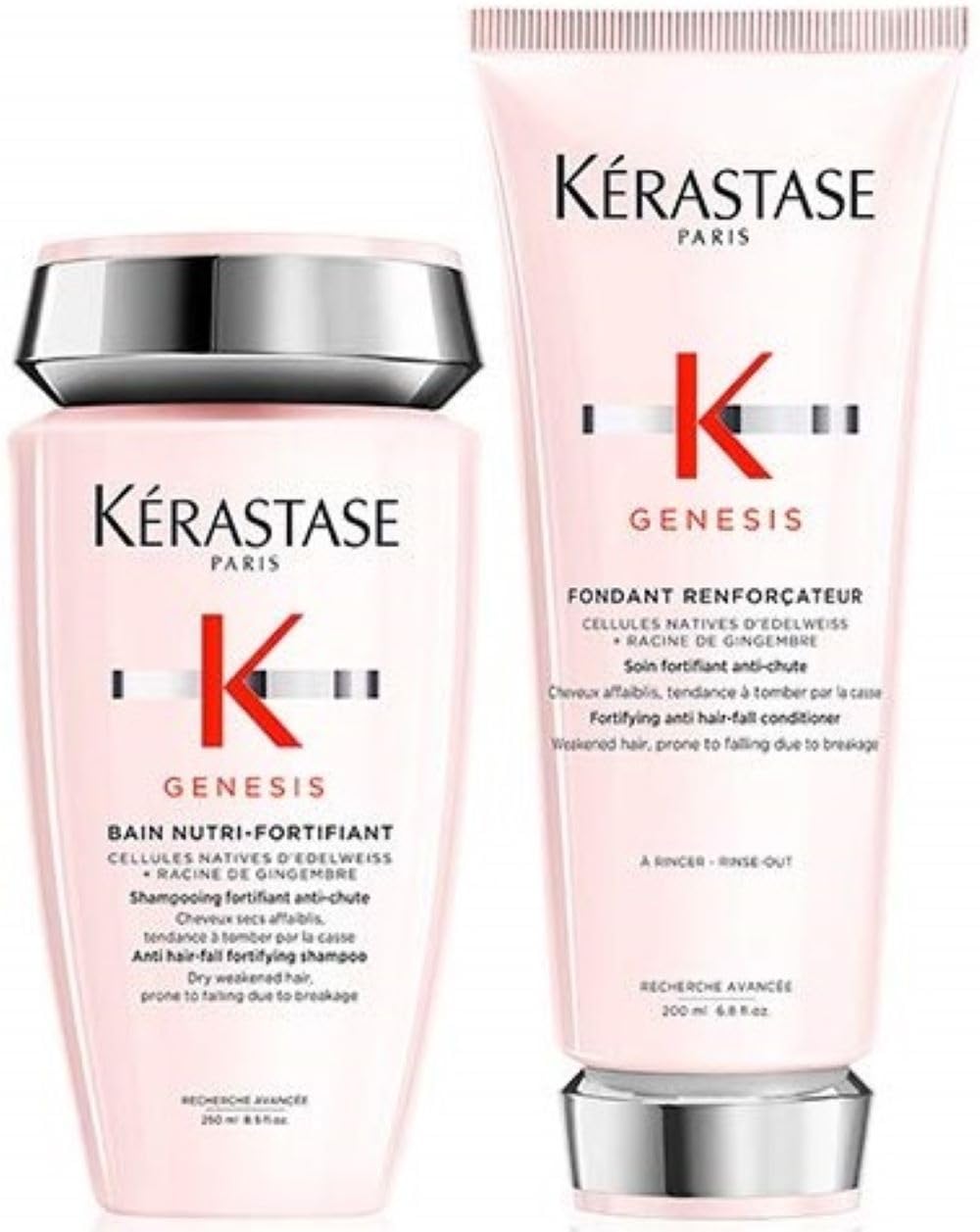 Kerastase Genesis Bain Nutri Fortifiant 250ml Fondant Renforcateur 200ml