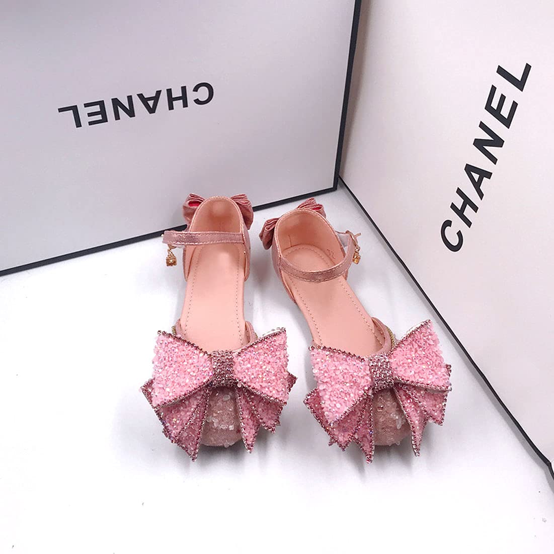 2 dijes de decoración hechos a mano con diamantes de imitación para zapatos de boda, fiesta, zapatos, bolsa, paquete de accesorios