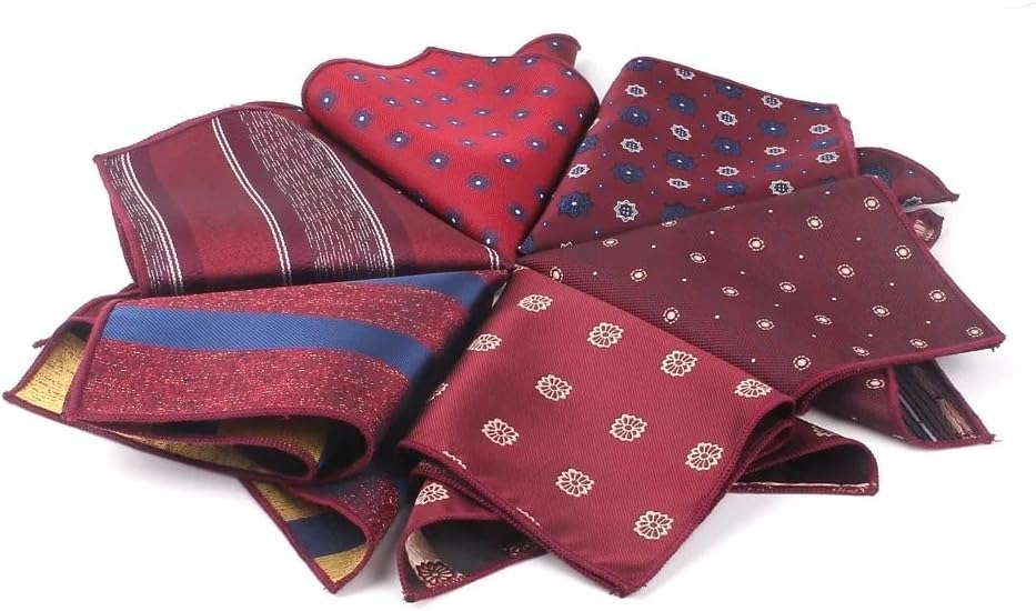 Pocket Square Striped Chest Towel Wedding Hanky Gentlemen Hankies Men's Suits Handkerchief Pocket Towel