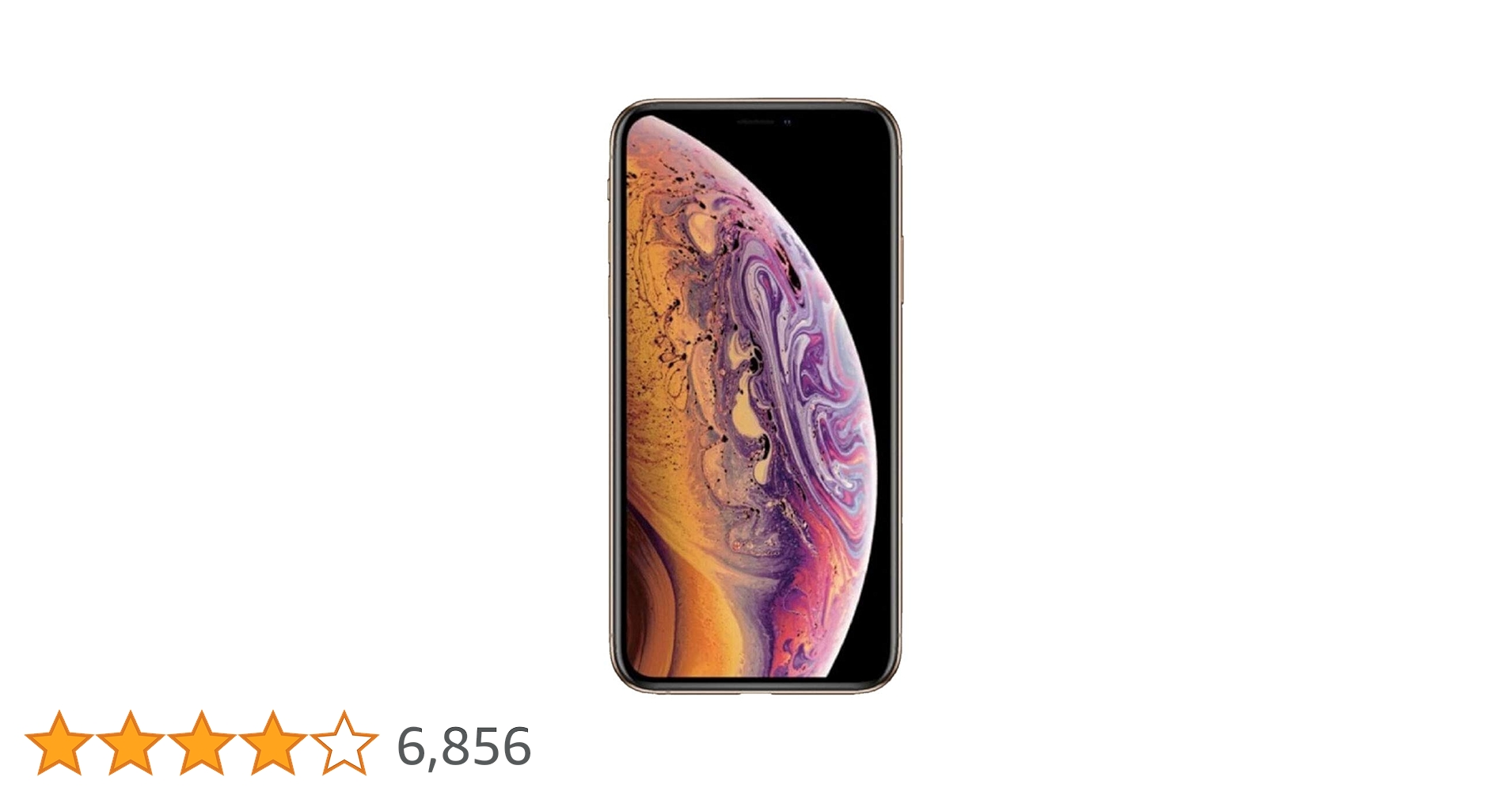 iPhone Xs Max Gold 256 GB SIMフリー IPhone Xs Max 256GB Gold Unlocked Renewed Premium Smartphone