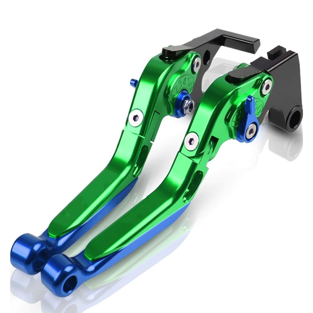 Leviers d'embrayage Accessoires De Moto CNC EXTENDIABLE DE Frein d'embrayage d'embrayage DE Frein Poignée FRÈS Lever Z1000 pour K&awasaki Z1000 2003 2004 2005 2006 Moto Frein Embrayage (Color : B)