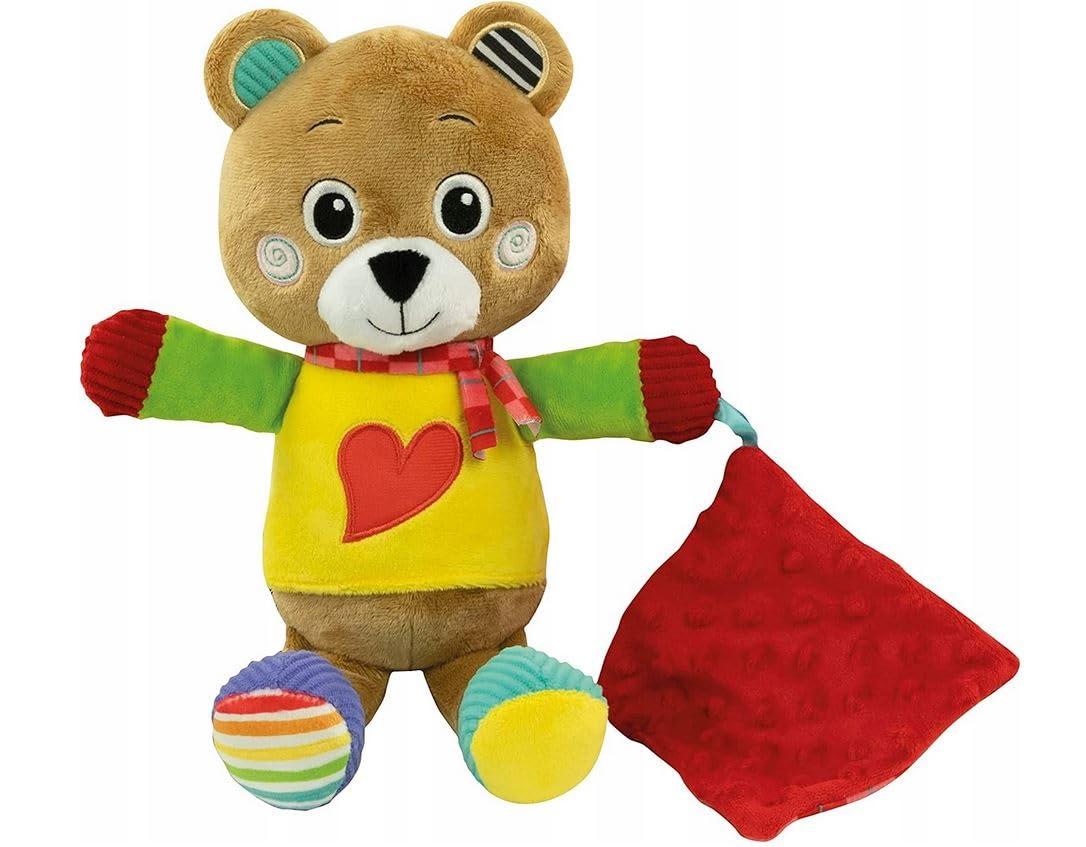 Clementoni Peluche Multicolore 17831 doudou aux finitions soignées - 3