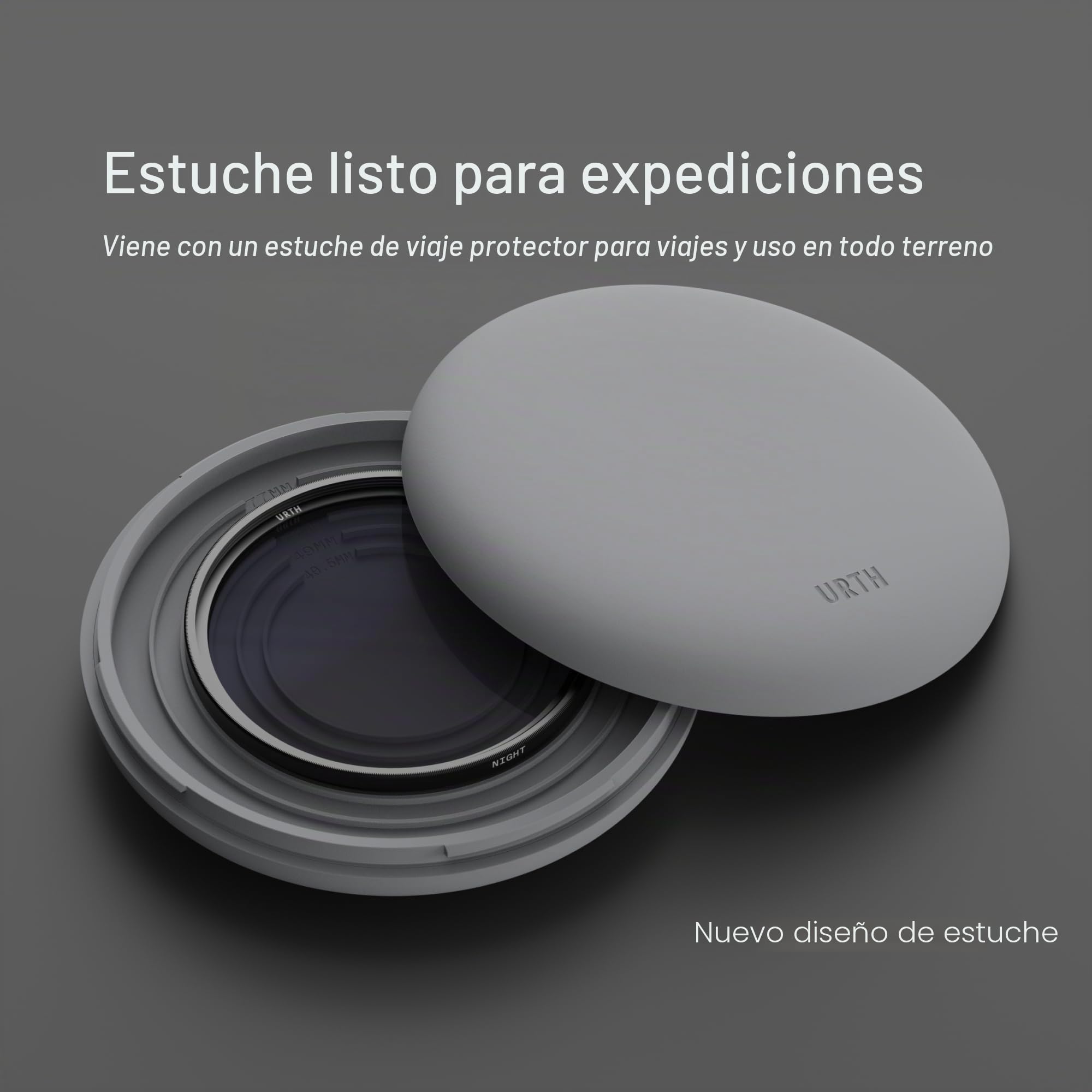 Urth 77 mm Filtro Neutral Night para Objetivo (Plus) — Nano-Recubrimiento de 20 Capas con neodimio, reducción de contaminación lumínica para Mayor claridad del Cielo Nocturno y Las Estrellas
