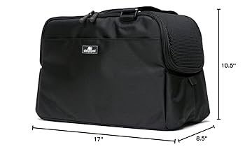 Amazon.com : Sleepypod Atom Pet Carrier (Black) : Soft Sided