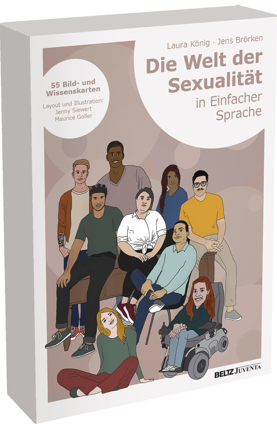 Die Welt der Sexualität: 55 Bild- und Wissenskarten in Einfacher Sprache (Kartensets für die Soziale Arbeit)