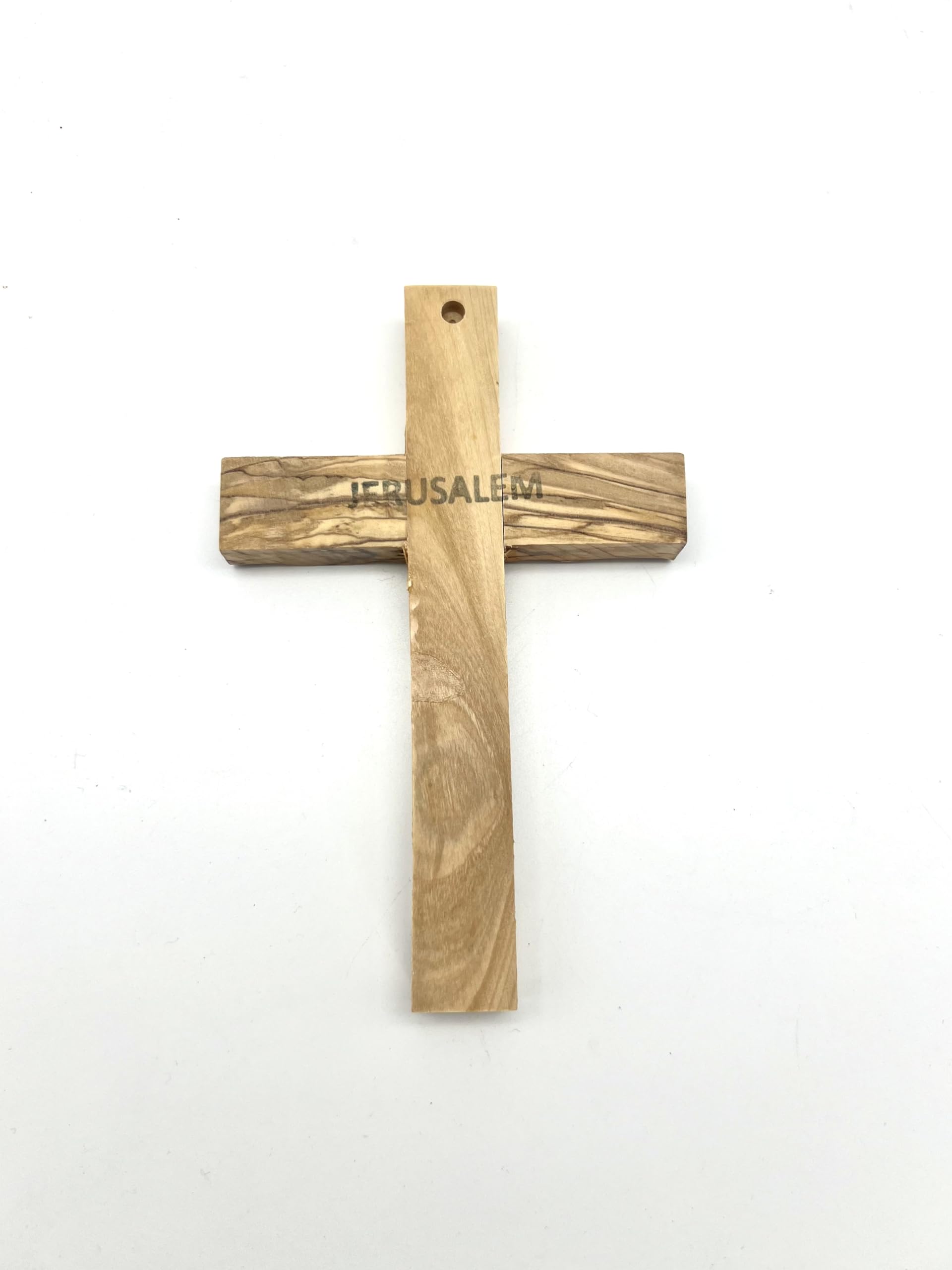 Olive Wood Wall Cross from Bethlehem, Wall Hanging Wooden Cross, confirmation cross gift, Baptism Gifts, Holy Wall cross, Hand Made religious décor Cross From the Holy Land (Medium Cross 6.2
