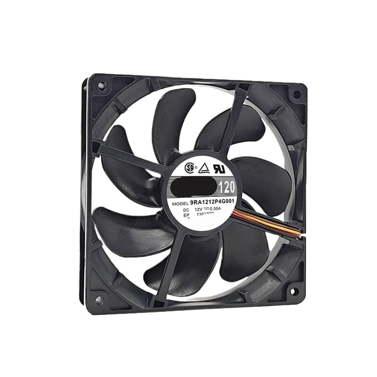 Fcarumiqp One Color 9Ra1212p4g001 12V 0.55A 12025 120 * 25Mm 12Cm Cooling Fan