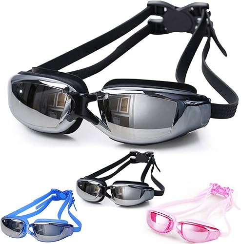 Miniatura 2 de H2o Go - Gafas de natación para colchón, gafas de buceo, equipo de marco grande, para hombres y mujeres, antivaho para niños