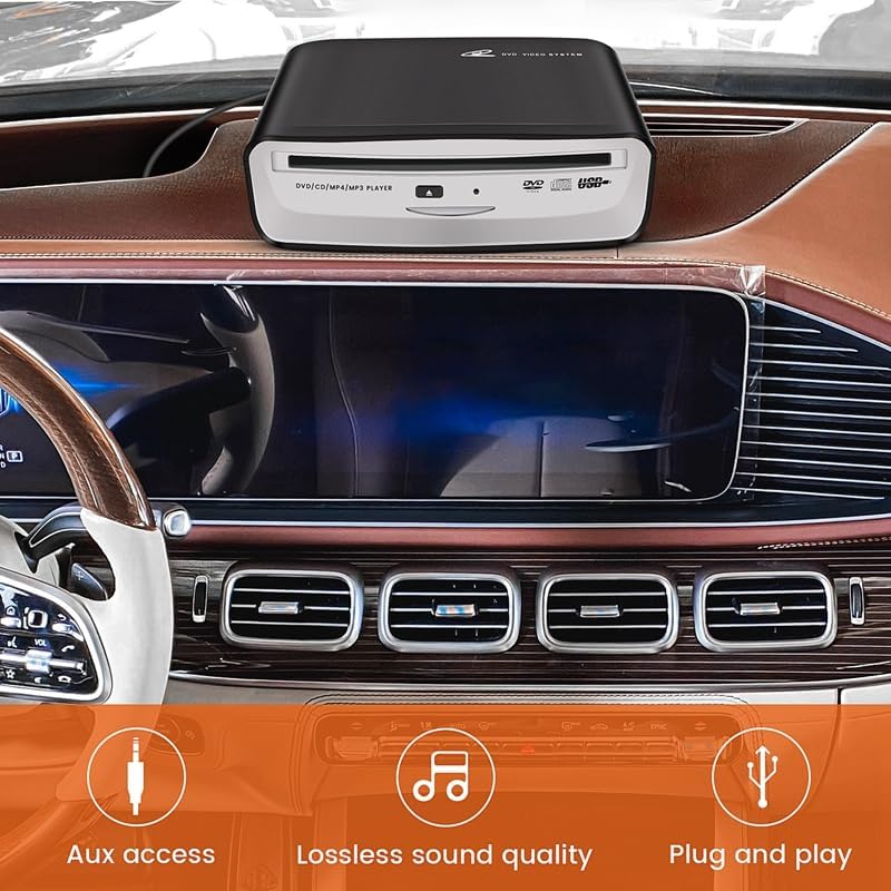 for Android Player External Car Radio CD DVD Dish Box Player 5V USB Interface