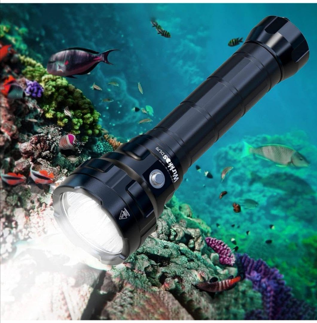 最終値下げ Wurkkos ダイビングライト DL70 防水 充電式ライト