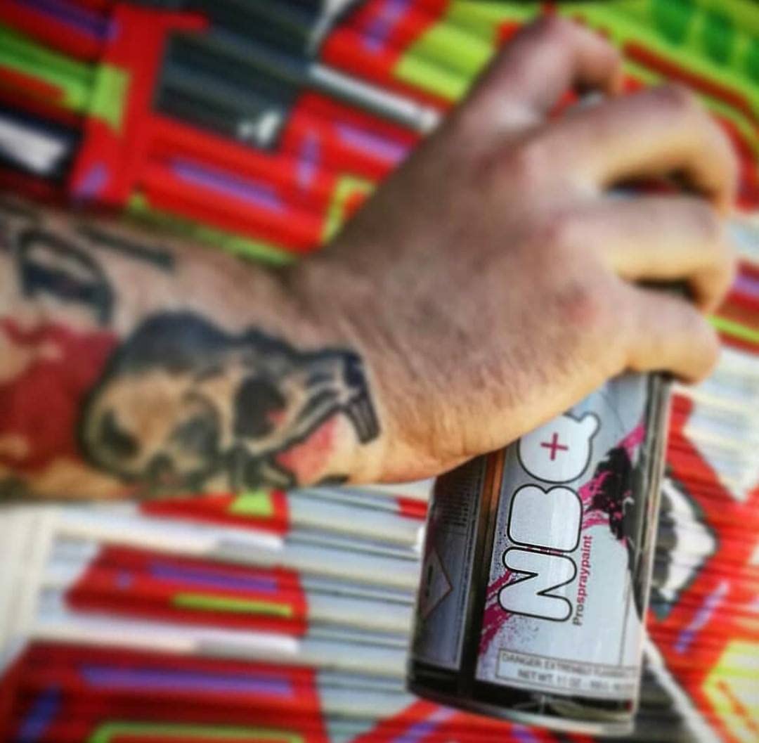 PROGAL COLORS NBQ Slow Master Cake Pack Spray de Pintura Multisuperficie Baja Presión Acabado Mate (18x 400ml + 6x Difusor/Cap de Repuesto + Pegatinas)