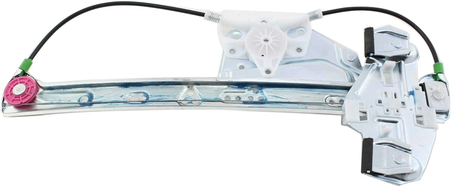 JC Whitney Window Regulator Compatible with 2000-2005 Cadillac DeVille Sedan Rear, Passenger Side JC491707