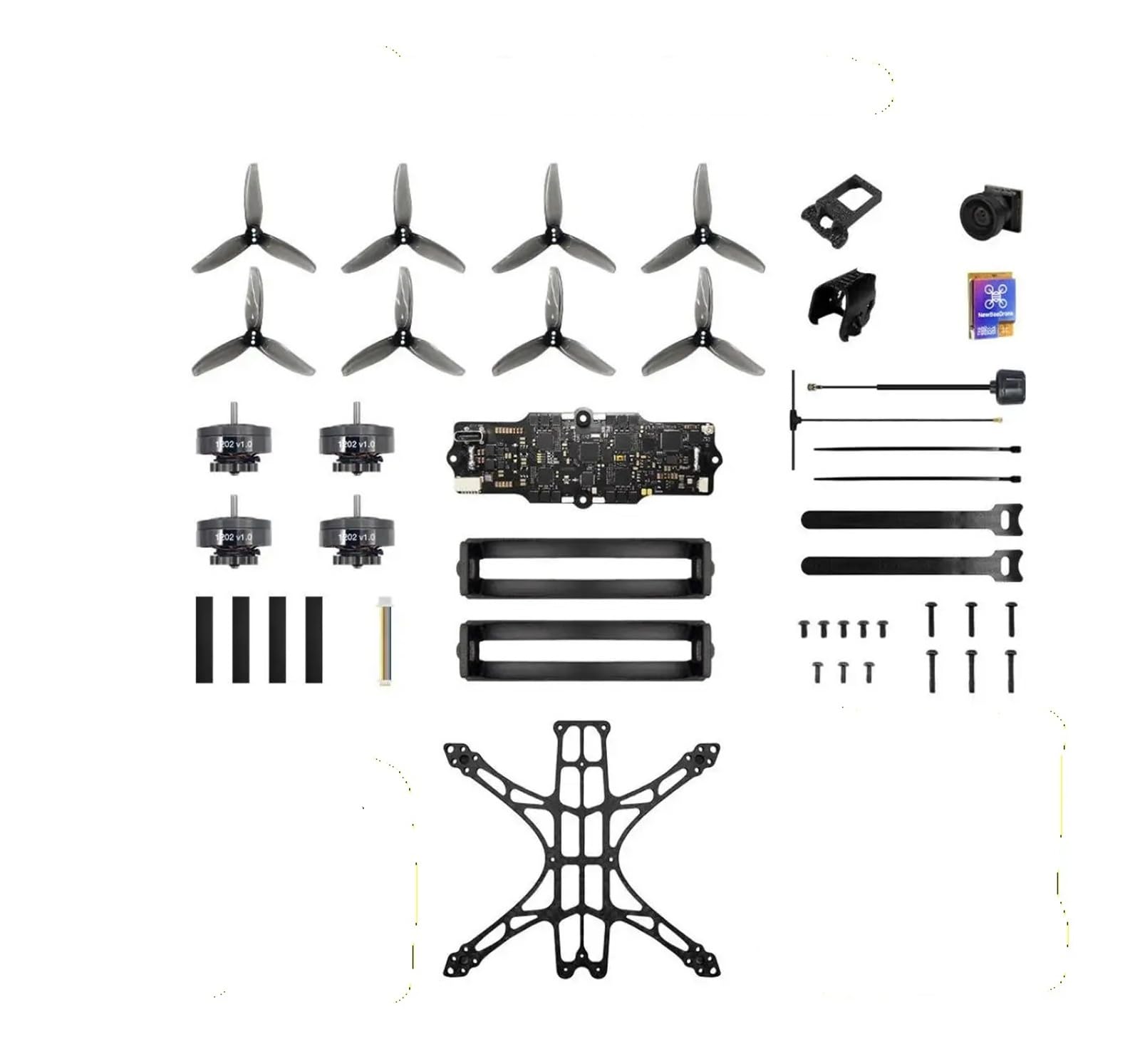 Compatibile con NewBeeDrone, kit AIO LionBee 3 pollici ELRS