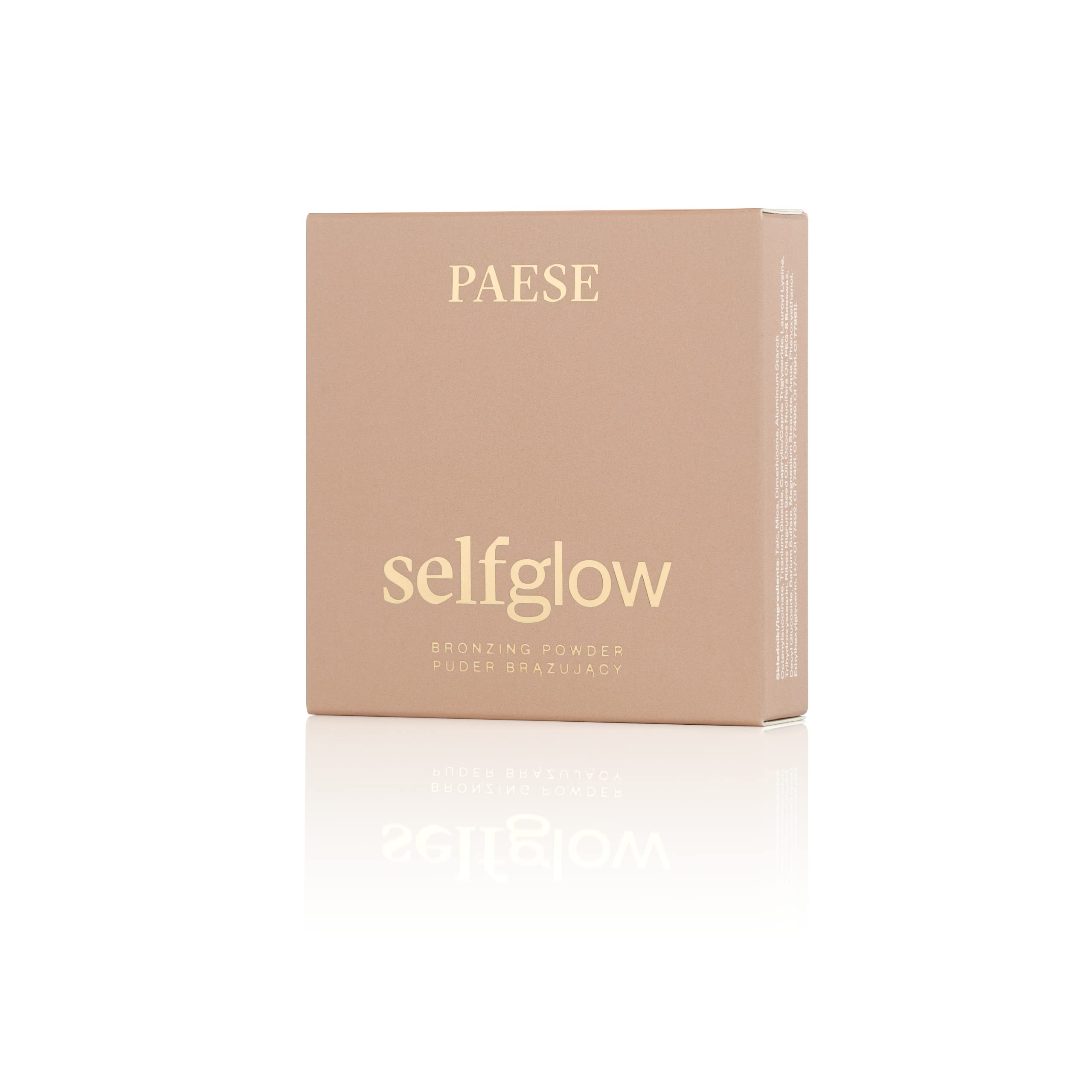 Paese Selfglow Pressed Bronzing Powder For Face Two Shades Medium 6g