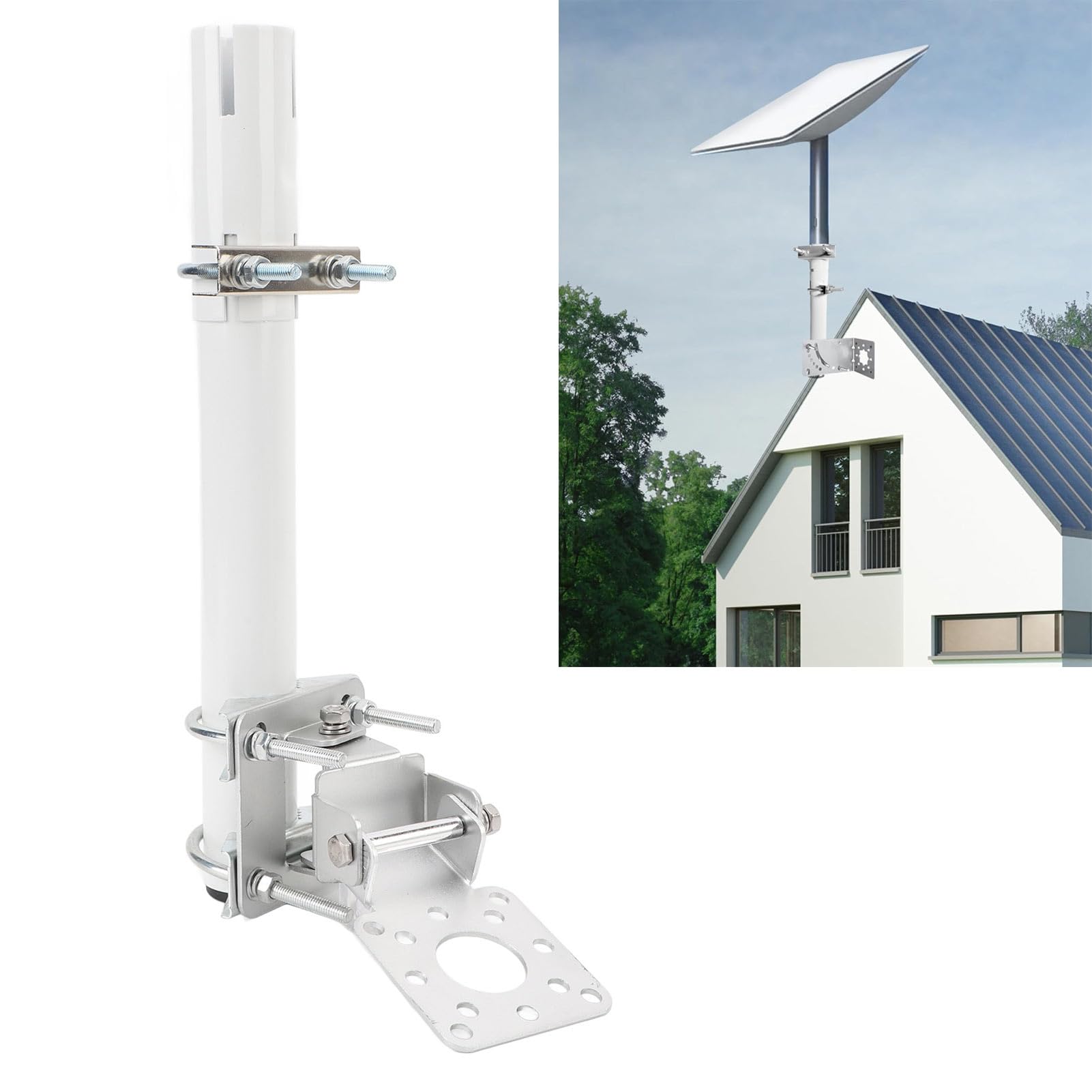 Support Starlink Zoternen, support ural Starlink pour antenne parabolique rectangulaire V2, kit