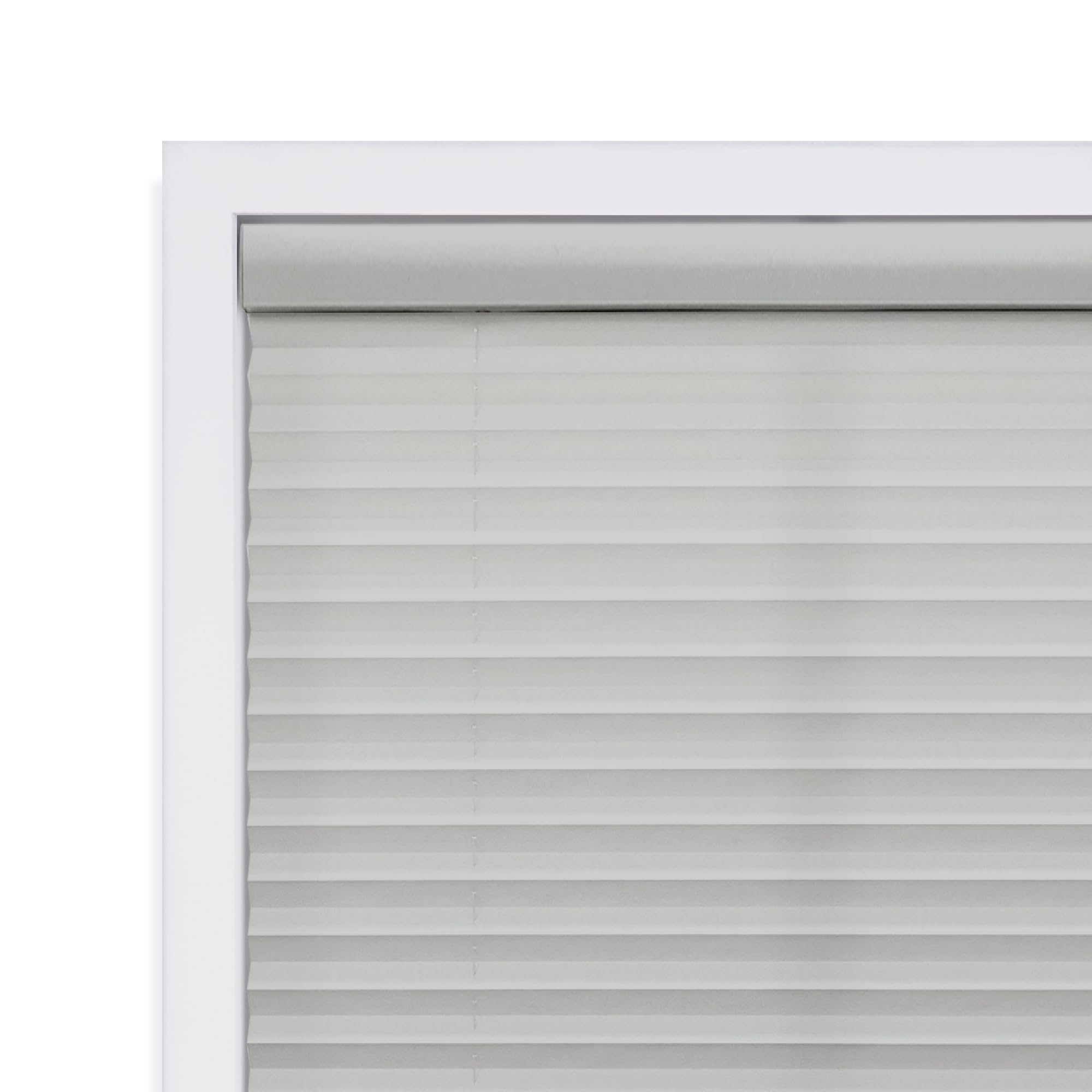 Tenda A Nido D'Ape DEZ FURNISHINGS Cordless 179x122 Cm - Filtro Luce Bianco - Realizzata In Plastica Riciclata