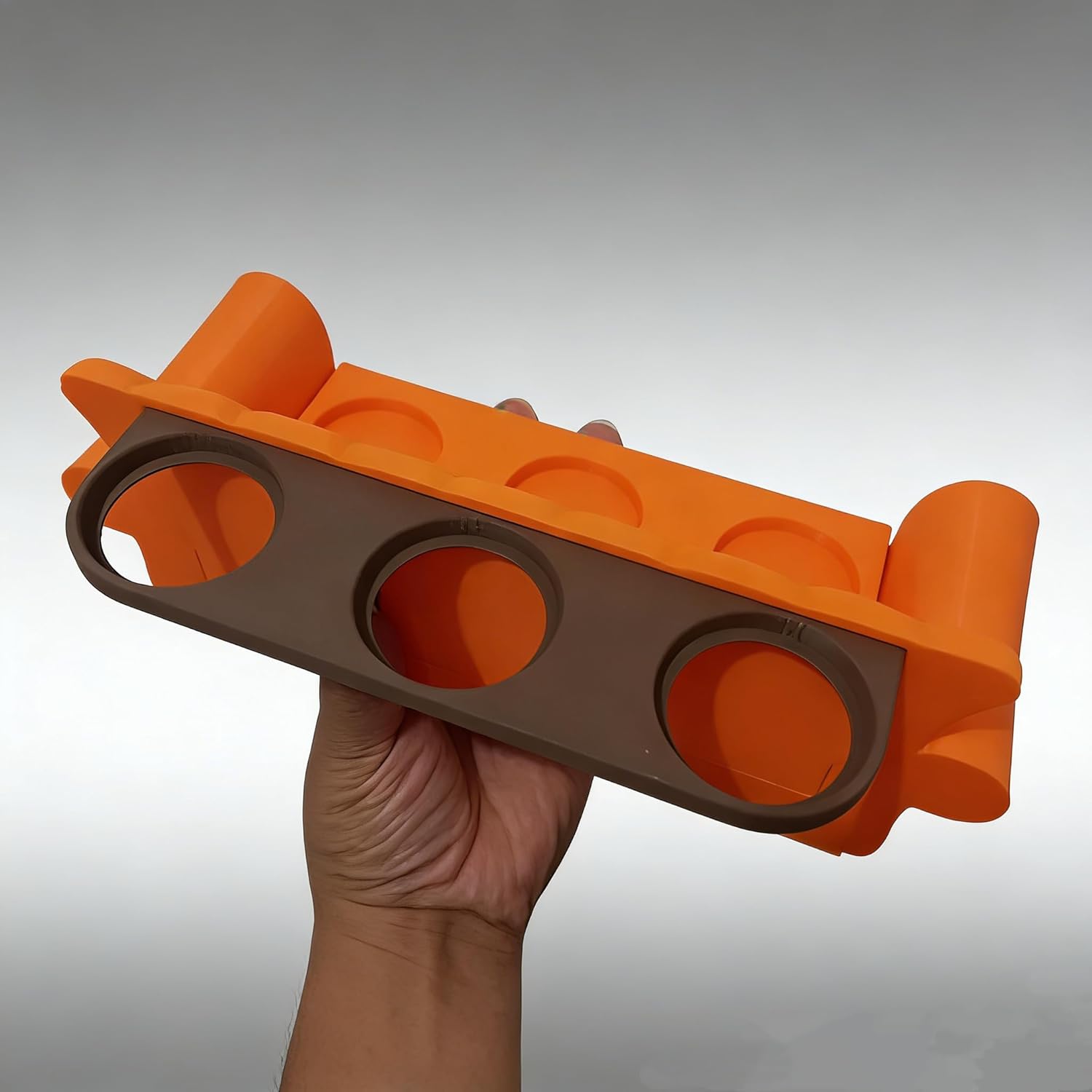 Sofa Display Stand Compatible with McDonald’s for Friends series Figurines Orange Sofa Display Stand - Desktop Decoration Gifts
