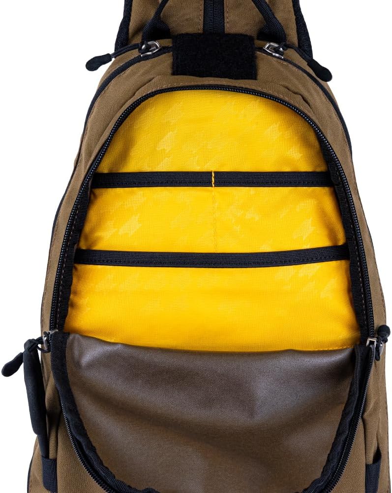 Mountainsmith Timber Sling Pack - 12L Shoulder Bag for Fly Fishing, EDC, & Hiking - Coyote