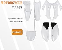 Vista 3 de Kit de guardabarros de plástico para Yamaha TTR110E TTR 110 2008-2015 Trail Bike