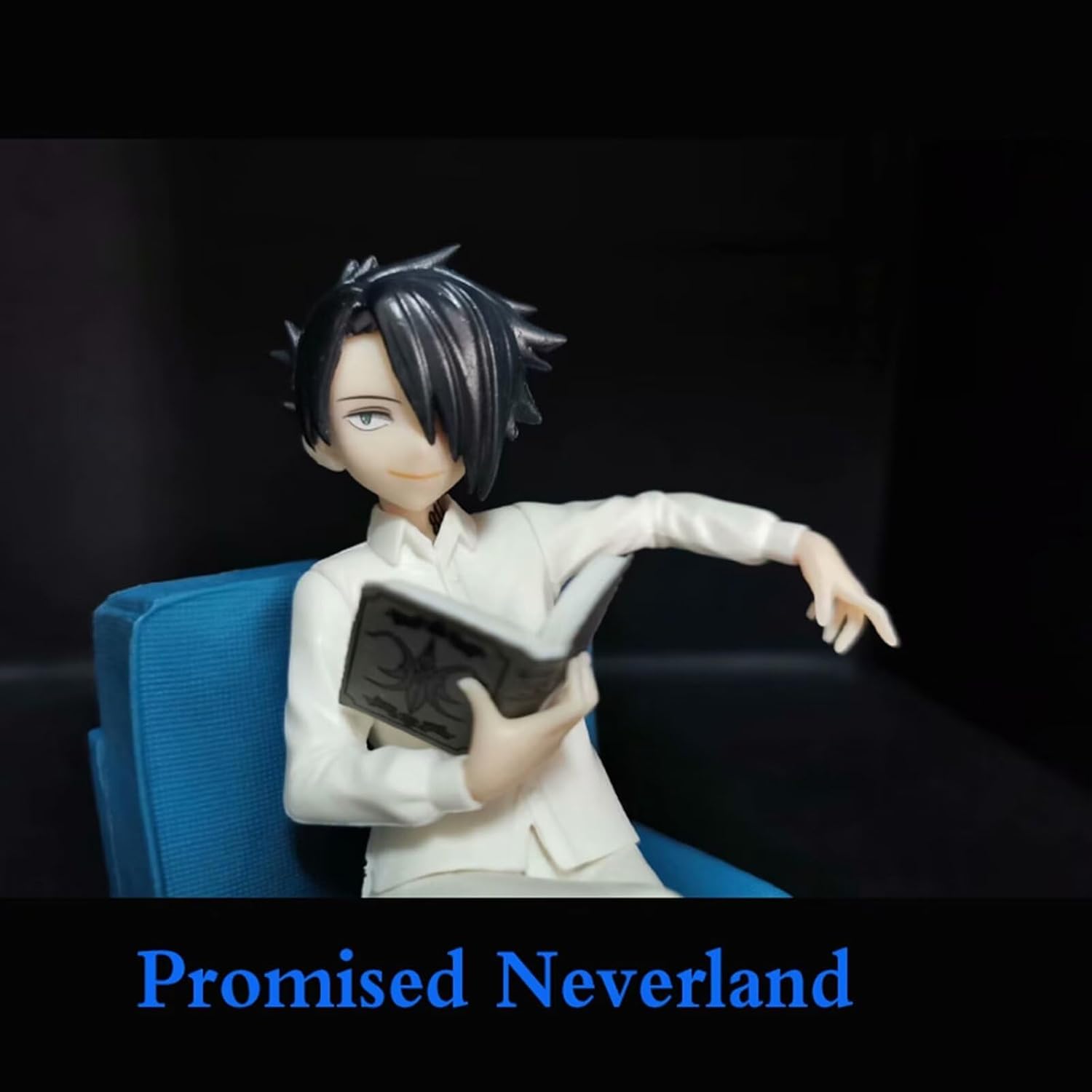KPOP Anime Figure,Ray-Norman-Emma Figure Anime Figure Cute Cartoon Action Figures Desktop Ornaments image 5