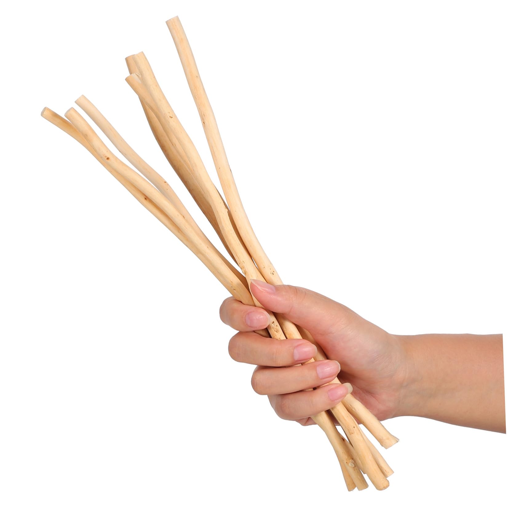 100 Piezas Palitos de Madera para Manualidades Ramas Decorativas