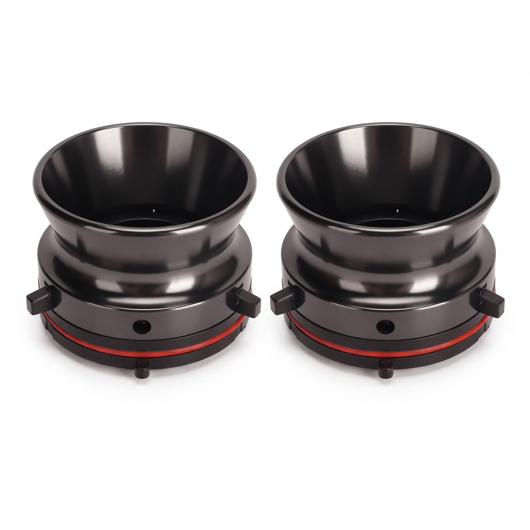 2 Adaptadores de Buje Nab, Studer de Aluminio Pulido de 10 Pulgadas, Abridor de Cinta de Carrete a Carrete, Cargador Universal para Studer Akai (Gris)