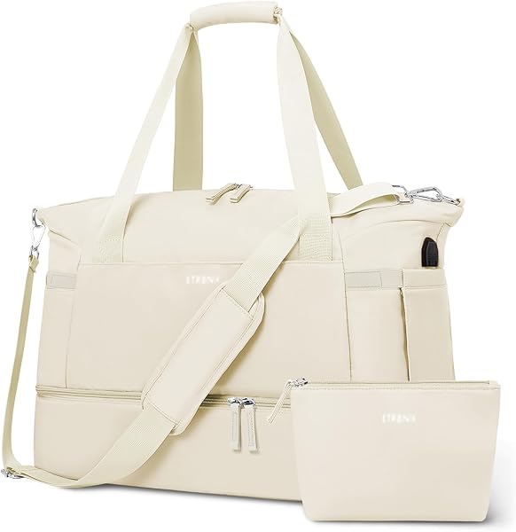ETRONIK Travel Duffel Bag with Shoes Compartment